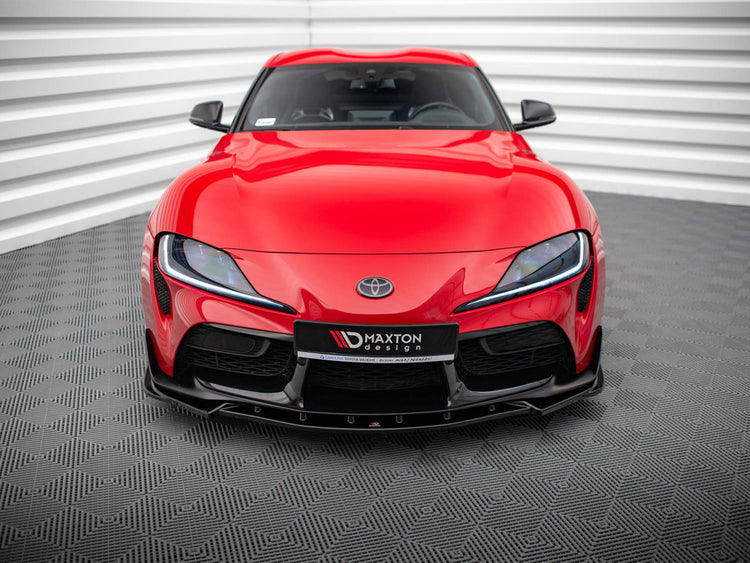 Front Splitter V.4 Toyota Supra Mk5 (2019-) - Wayside Performance 