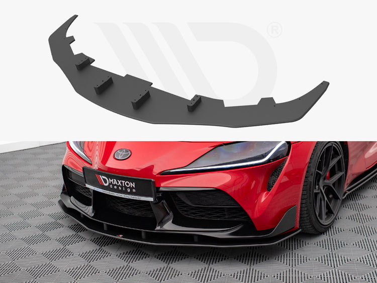 Street Pro Front Splitter Toyota Supra Mk5 (2019-) - Wayside Performance 