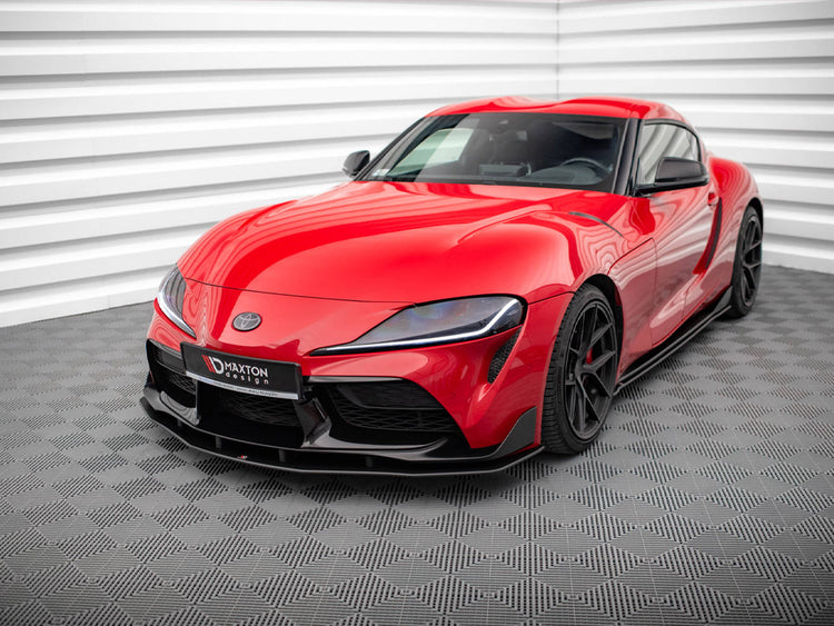 Street Pro Front Splitter Toyota Supra Mk5 (2019-) - Wayside Performance 