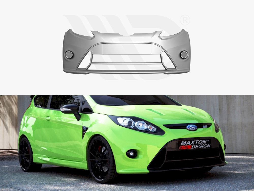 Maxton Design FRONT BUMPER FORD FIESTA MK7 (FOCUS RS LOOK) - Wayside Performance 