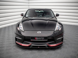 Maxton Design Front Splitter V.2 Nissan 370z Nismo Facelift (2014-2020) - Wayside Performance 