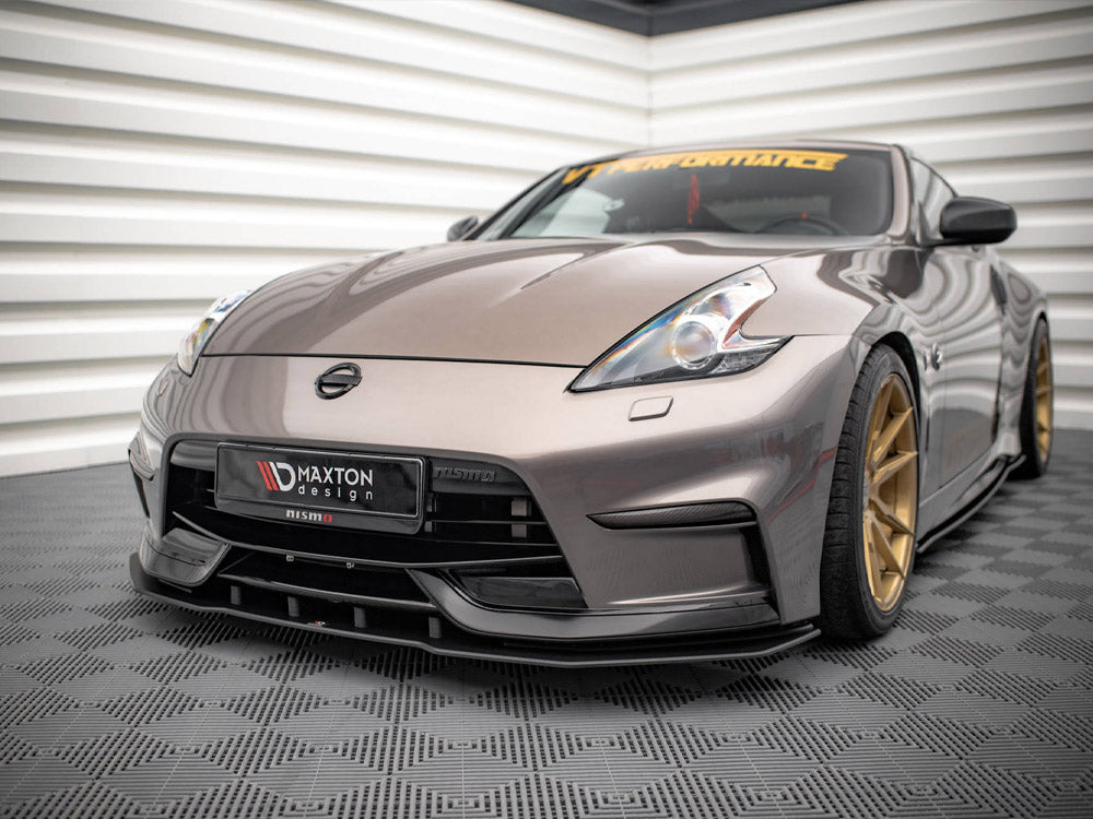 Street Pro Front Splitter Nissan 370z Nismo Facelift (2014-2020) - Wayside Performance 