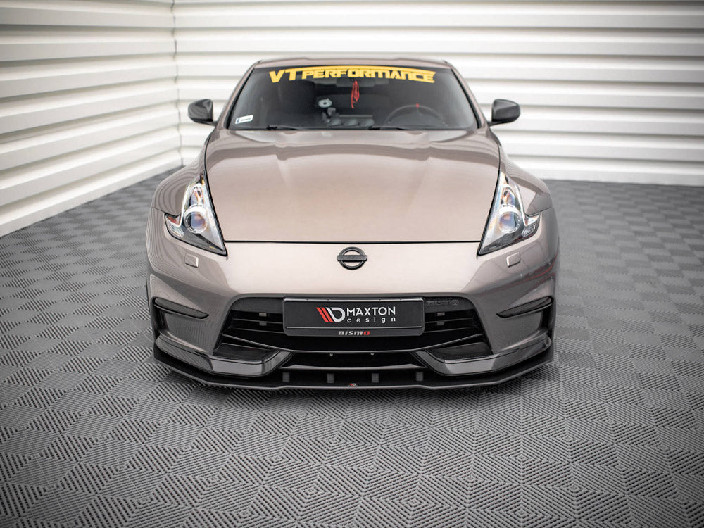 Street Pro Front Splitter Nissan 370z Nismo Facelift (2014-2020) - Wayside Performance 