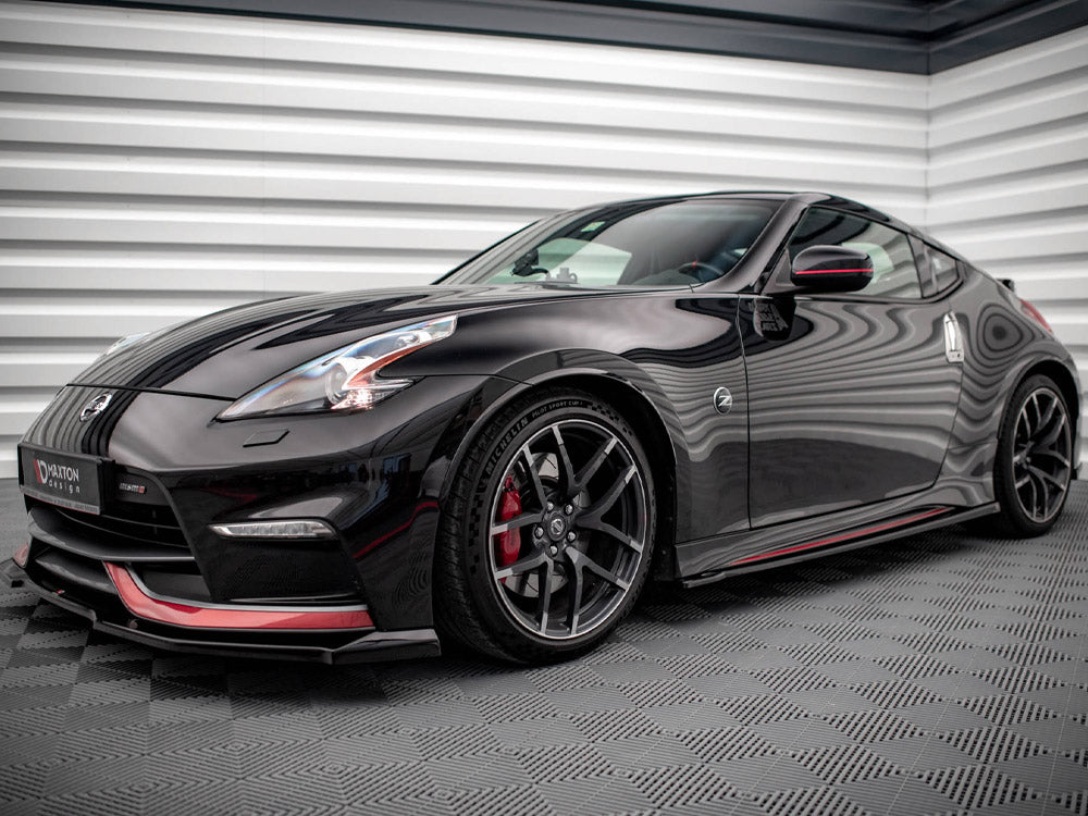 Maxton Design Side Skirts Diffusers V.1 Nissan 370z Nismo Facelift (2014-2020) - Wayside Performance 