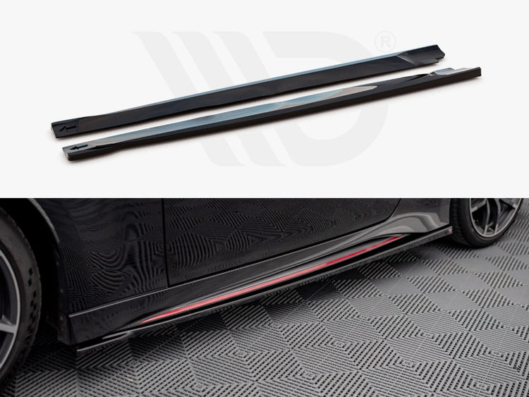 Maxton Design Side Skirts Diffusers V.1 Nissan 370z Nismo Facelift (2014-2020) - Wayside Performance 