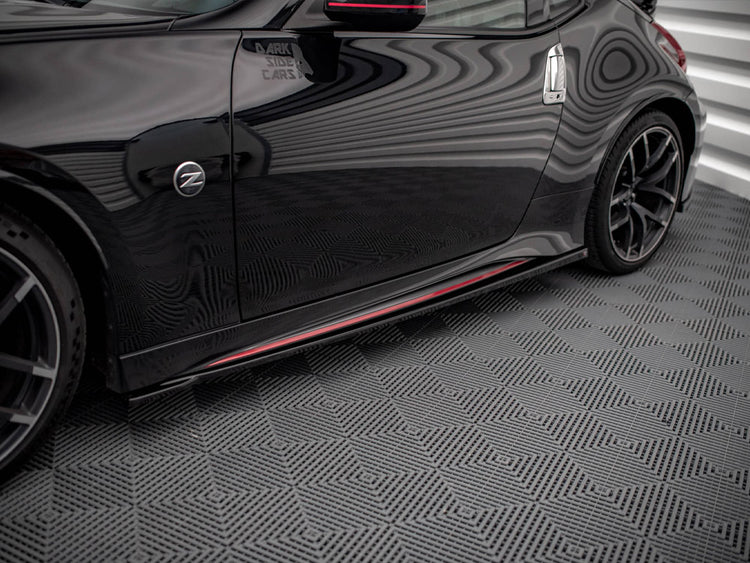 Maxton Design Side Skirts Diffusers V.1 Nissan 370z Nismo Facelift (2014-2020) - Wayside Performance 