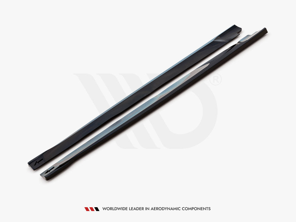 Maxton Design Side Skirts Diffusers V.1 Nissan 370z Nismo Facelift (2014-2020) - Wayside Performance 