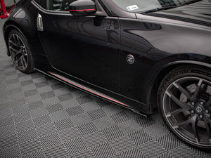 Maxton Design Side Skirts Diffusers V.1 Nissan 370z Nismo Facelift (2014-2020) - Wayside Performance 
