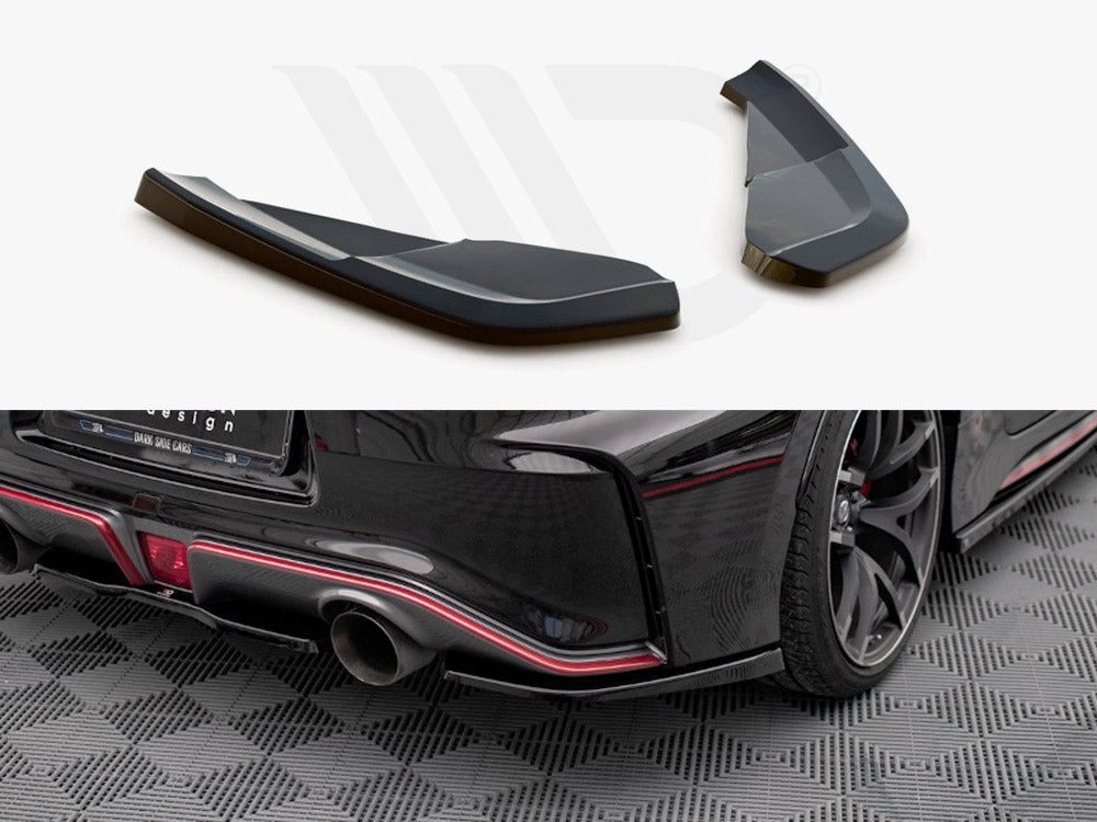 Rear Side Splitters Nissan 370z Nismo Facelift (2014-2020) - Wayside Performance 