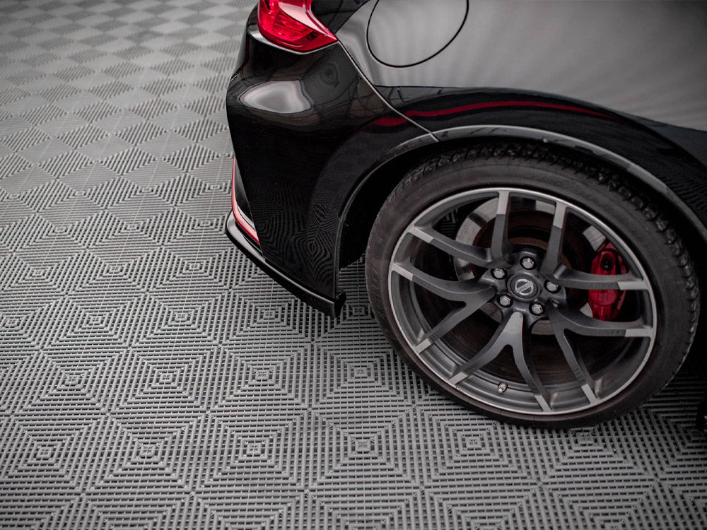 Rear Side Splitters Nissan 370z Nismo Facelift (2014-2020) - Wayside Performance 