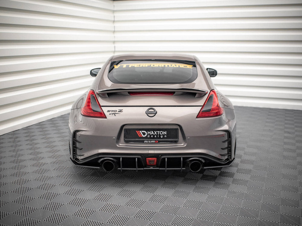 Street Pro Rear Side Splitters Nissan 370z Nismo Facelift (2014-2020) - Wayside Performance 