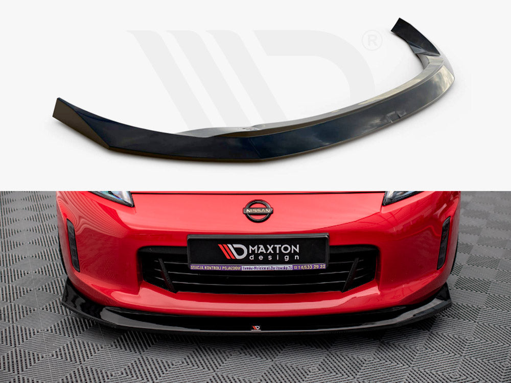 Maxton Design Front Splitter V.1 Nissan 370z Facelift (2012-2020) - Wayside Performance 