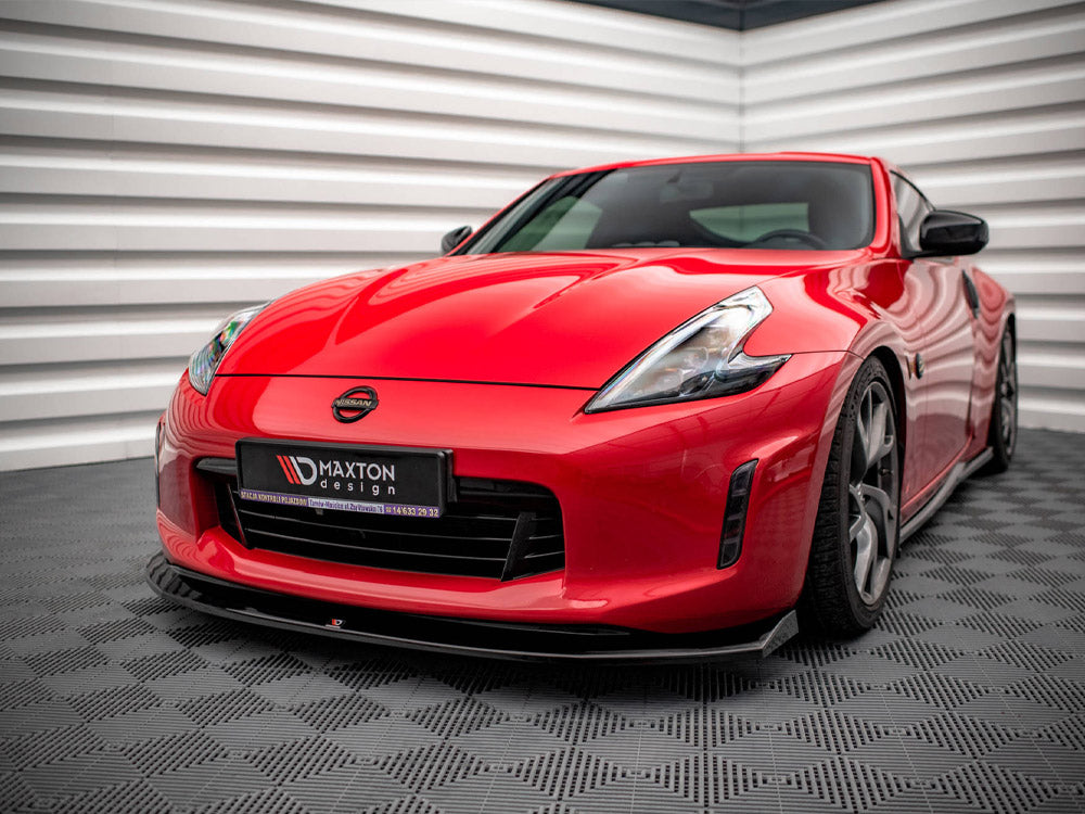 Maxton Design Front Splitter V.1 Nissan 370z Facelift (2012-2020) - Wayside Performance 