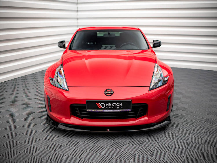 Maxton Design Front Splitter V.1 Nissan 370z Facelift (2012-2020) - Wayside Performance 