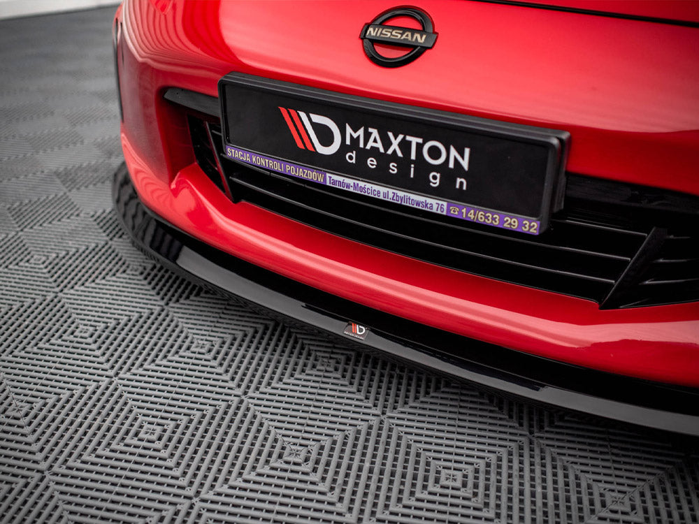 Maxton Design Front Splitter V.1 Nissan 370z Facelift (2012-2020) - Wayside Performance 