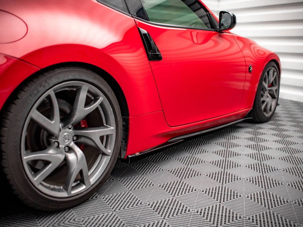 Side Skirts Diffusers V.2 Nissan 370z (2009-2020) - Wayside Performance 