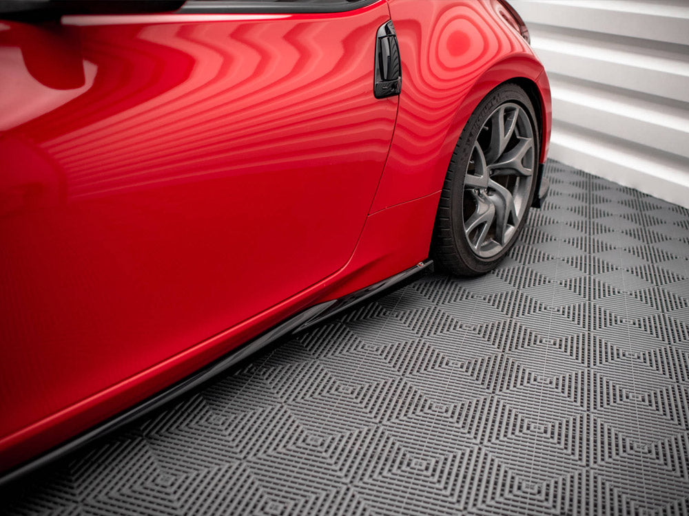 Side Skirts Diffusers V.2 Nissan 370z (2009-2020) - Wayside Performance 