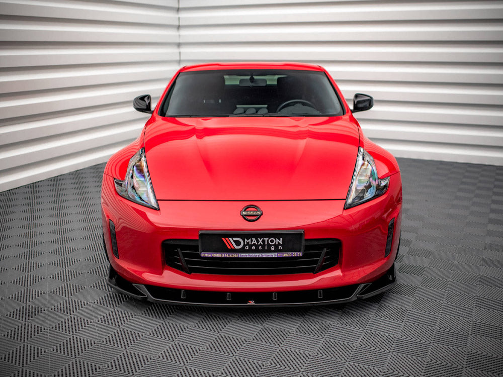 Maxton Design Front Splitter V.2 Nissan 370z Facelift (2012-2020) - Wayside Performance 
