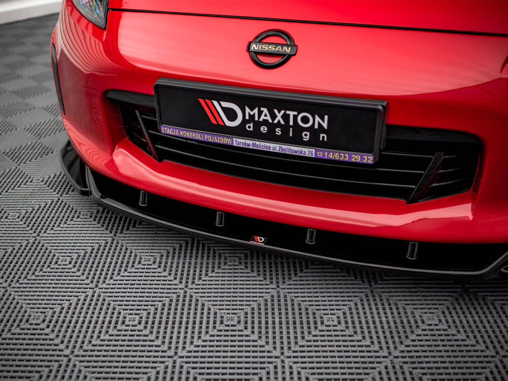 Maxton Design Front Splitter V.2 Nissan 370z Facelift (2012-2020) - Wayside Performance 