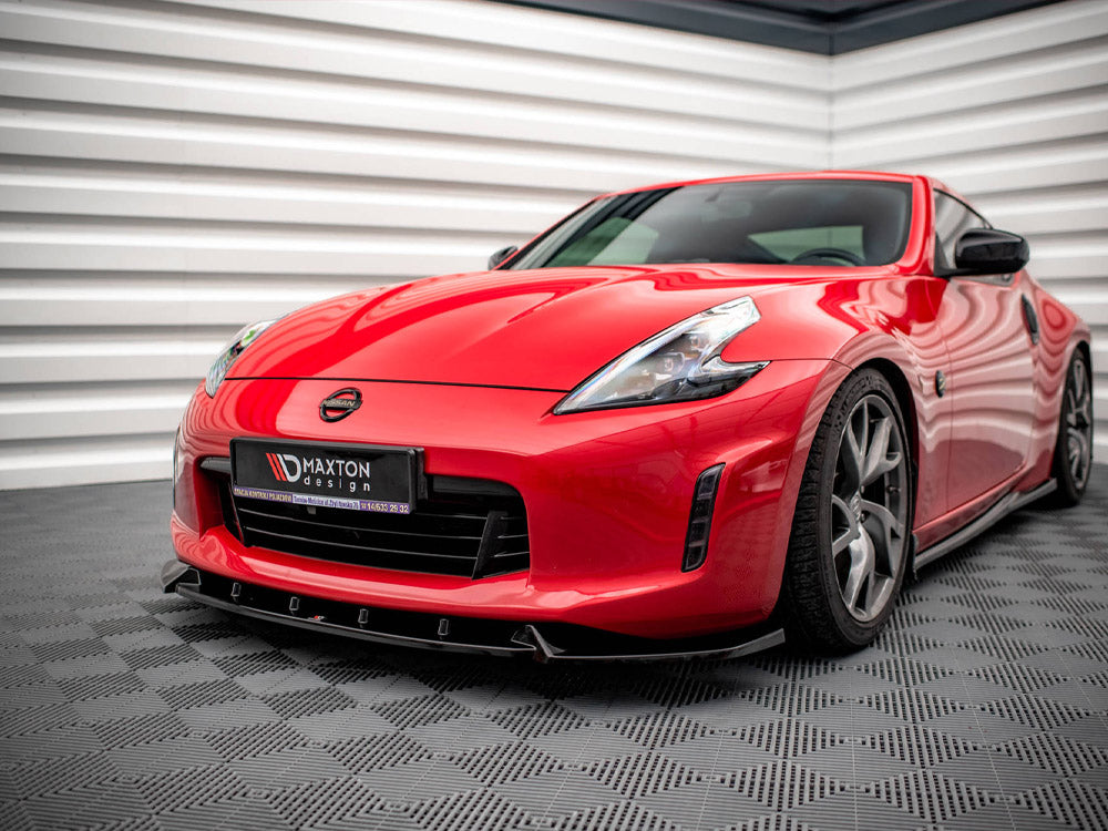 Maxton Design Front Splitter V.3 Nissan 370z Facelift (2012-2020) - Wayside Performance 