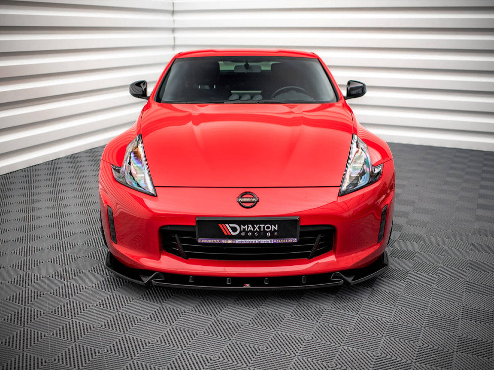Maxton Design Front Splitter V.3 Nissan 370z Facelift (2012-2020) - Wayside Performance 