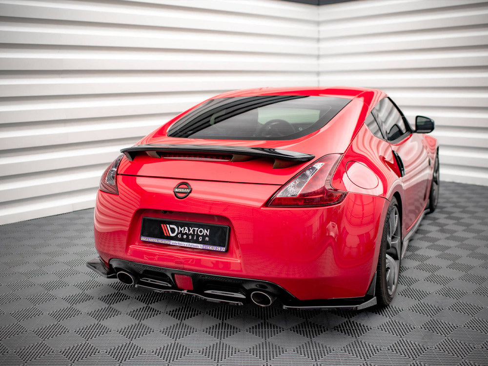 Maxton Design Central Rear Splitter V.2 Nissan 370z (2009-2020) - Wayside Performance 