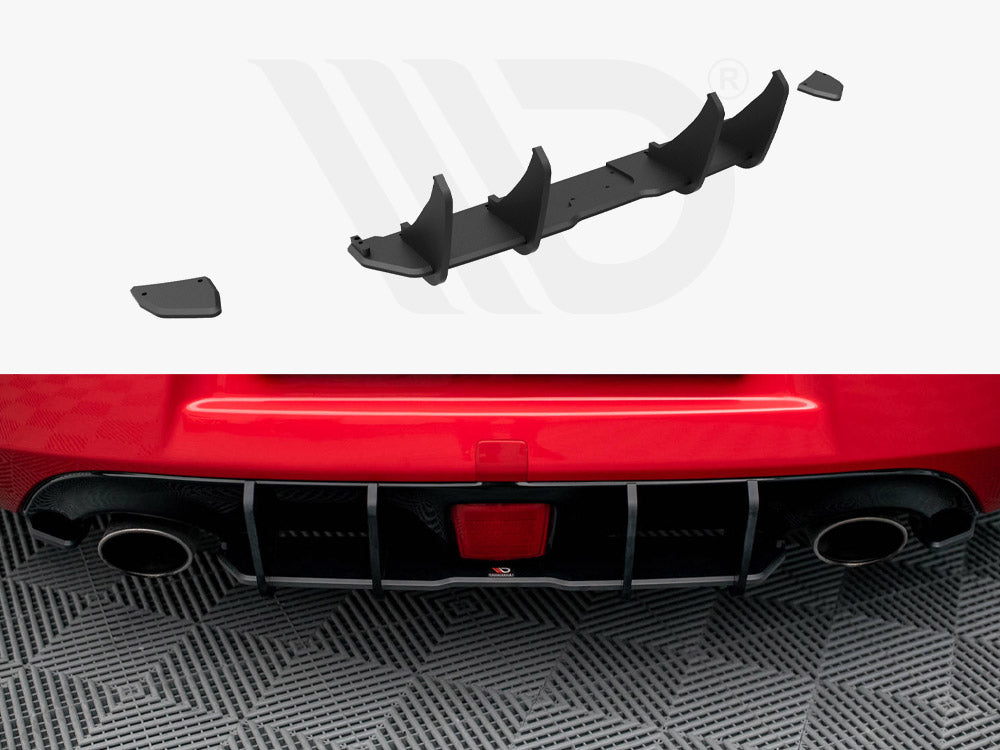 Street Pro Rear Diffuser Nissan 370z (2009-2020) - Wayside Performance 