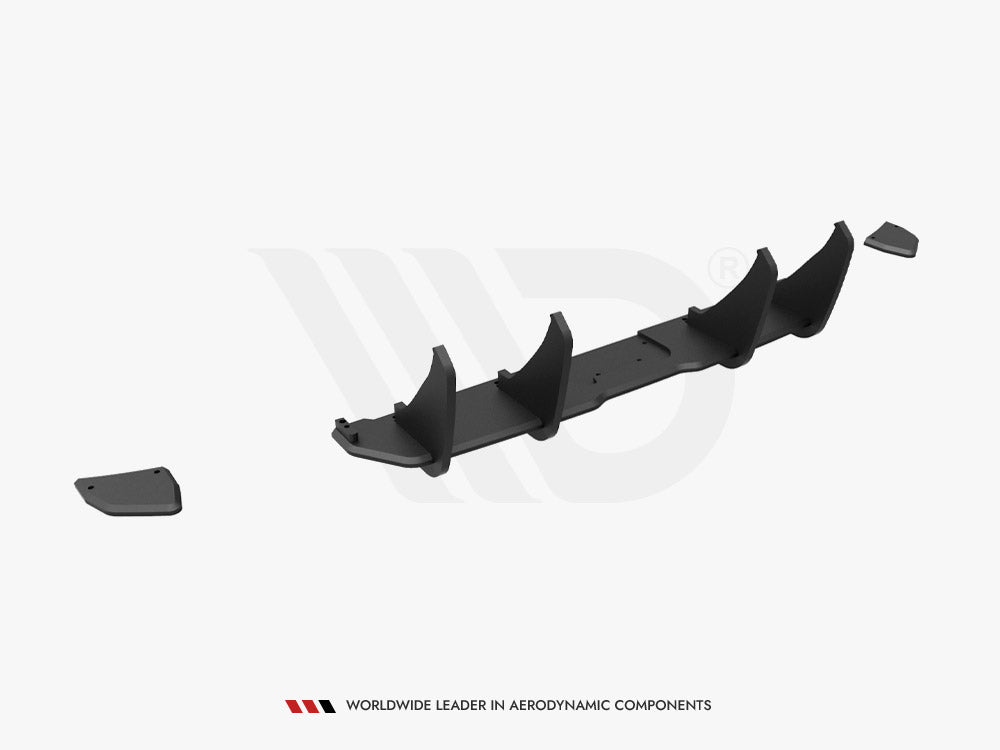 Street Pro Rear Diffuser Nissan 370z (2009-2020) - Wayside Performance 