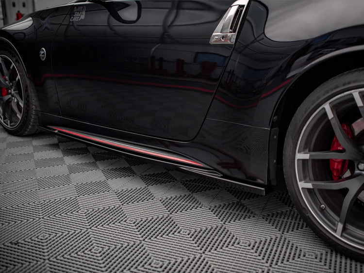 Side Skirts Diffusers V.2 Nissan 370z Nismo Facelift (2014-2020) - Wayside Performance 