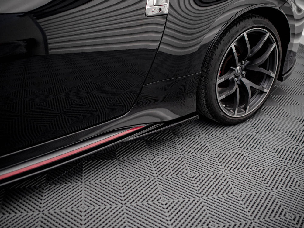 Side Skirts Diffusers V.2 Nissan 370z Nismo Facelift (2014-2020) - Wayside Performance 
