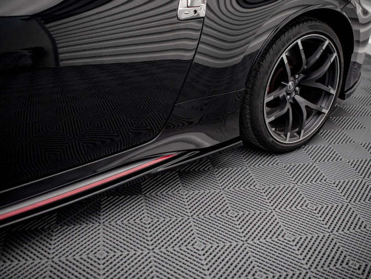 Side Skirts Diffusers V.2 Nissan 370z Nismo Facelift (2014-2020) - Wayside Performance 