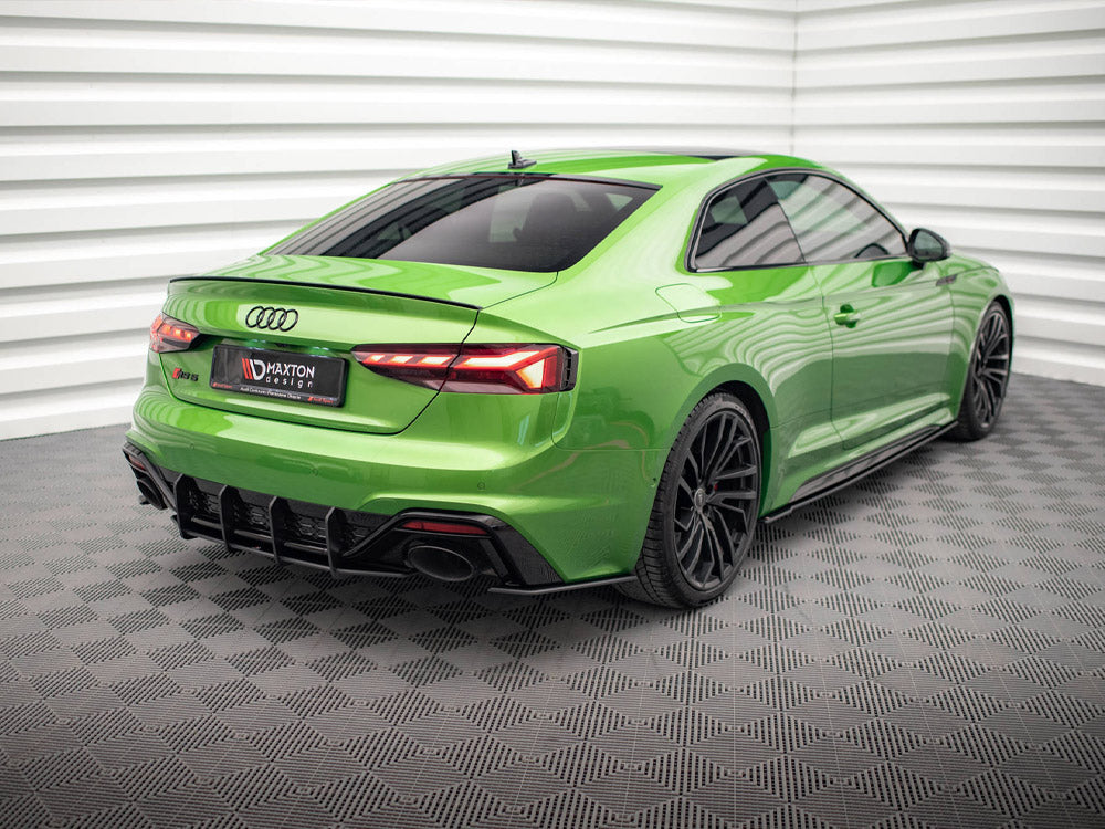 Street Pro Rear Side Splitters Audi Rs5 F5 Facelift - Wayside Performance 