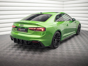 Street Pro Rear Side Splitters Audi Rs5 F5 Facelift - Wayside Performance 