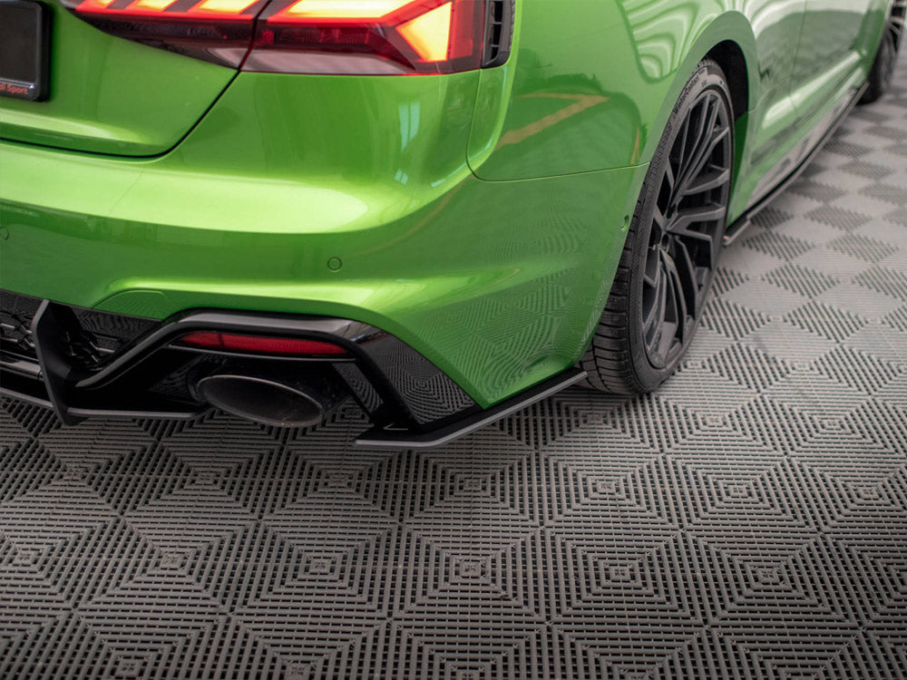 Street Pro Rear Side Splitters Audi Rs5 F5 Facelift - Wayside Performance 