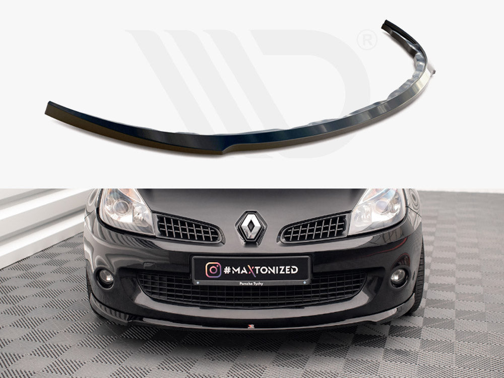 Maxton Design Front Splitter Renault Clio Mk3 Rs (2006-2009) - Wayside Performance 