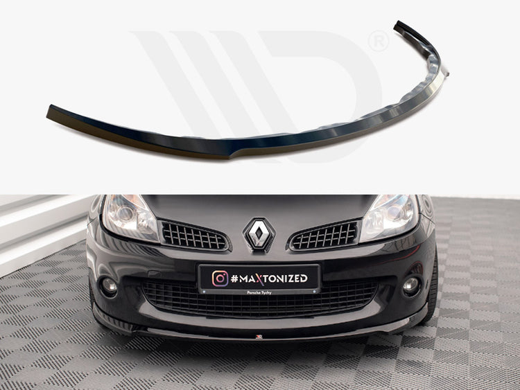 Maxton Design Front Splitter Renault Clio Mk3 Rs (2006-2009) - Wayside Performance 
