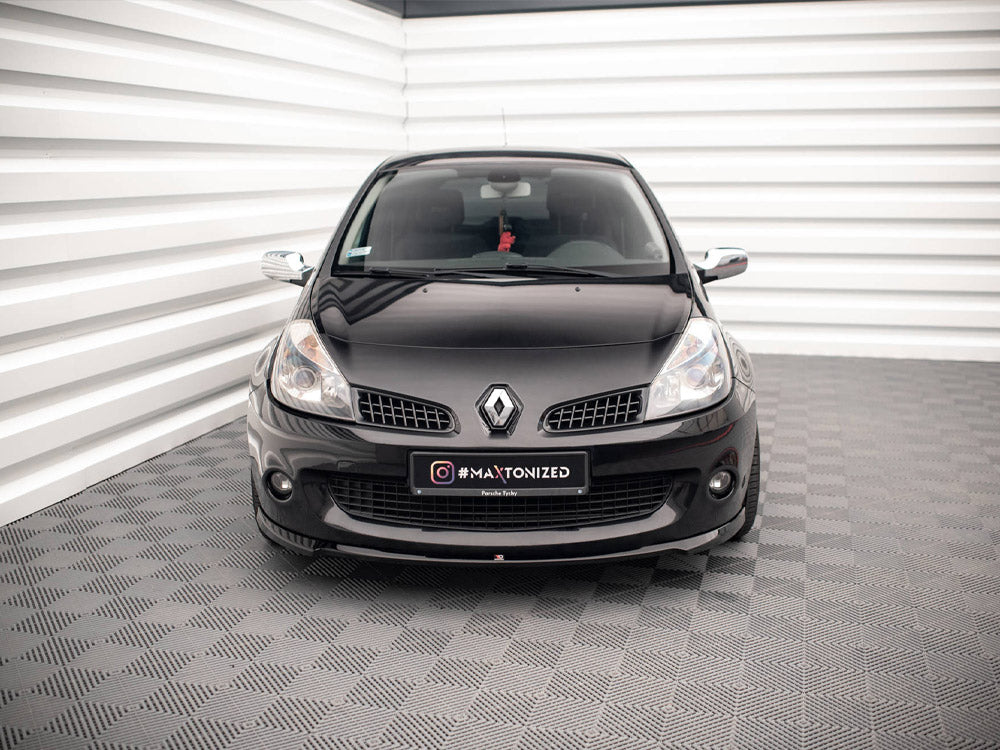 Maxton Design Front Splitter Renault Clio Mk3 Rs (2006-2009) - Wayside Performance 