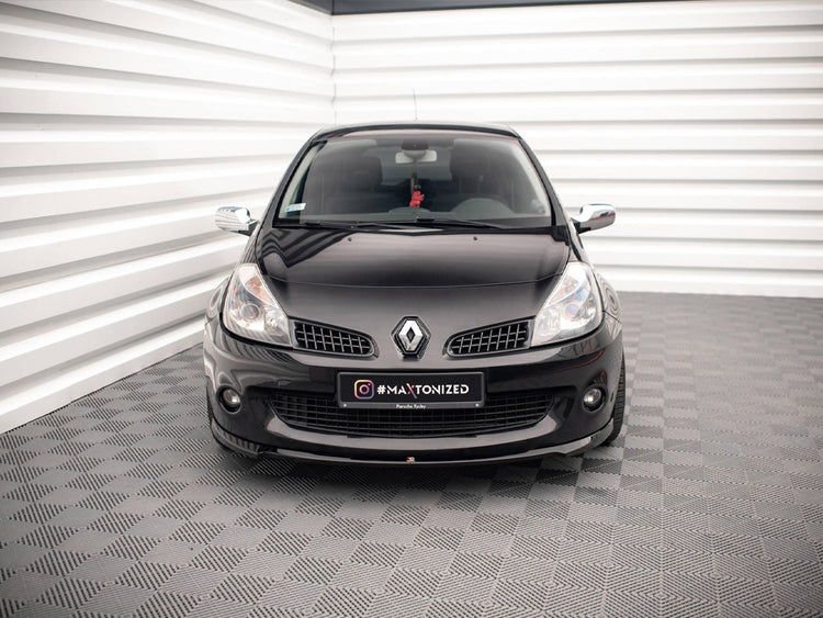 Maxton Design Front Splitter Renault Clio Mk3 Rs (2006-2009) - Wayside Performance 