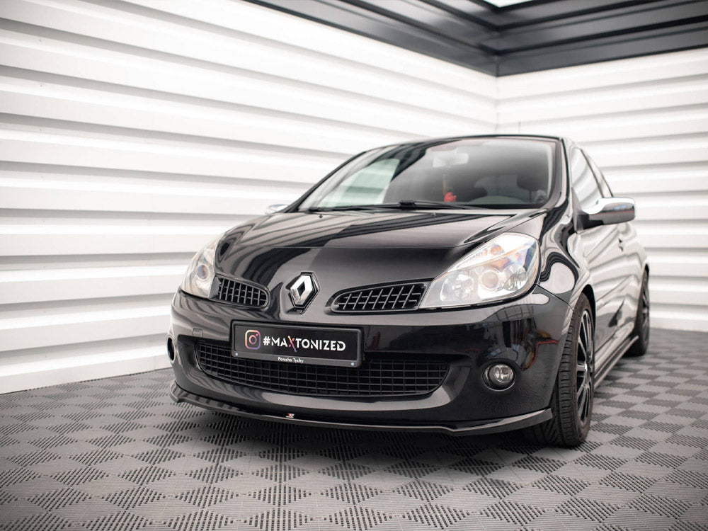 Maxton Design Front Splitter Renault Clio Mk3 Rs (2006-2009) - Wayside Performance 