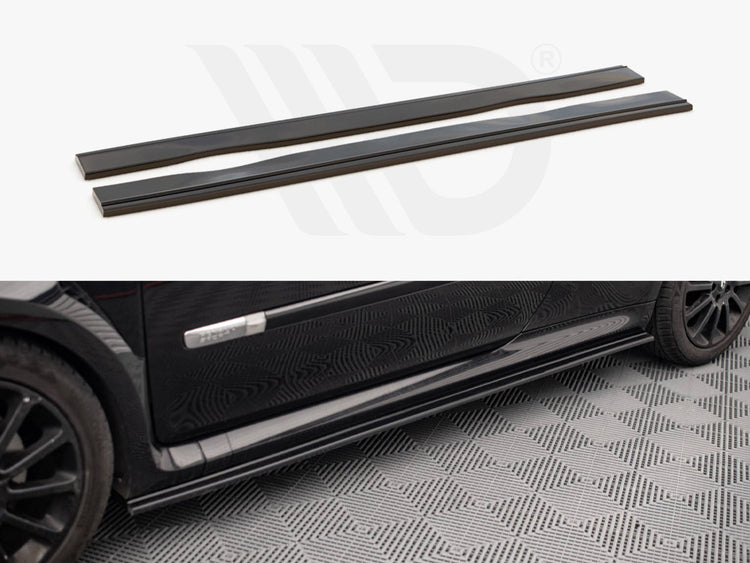 Maxton Design Side Skirts Diffusers Renault Clio Mk3 Rs (2006-2012) - Wayside Performance 
