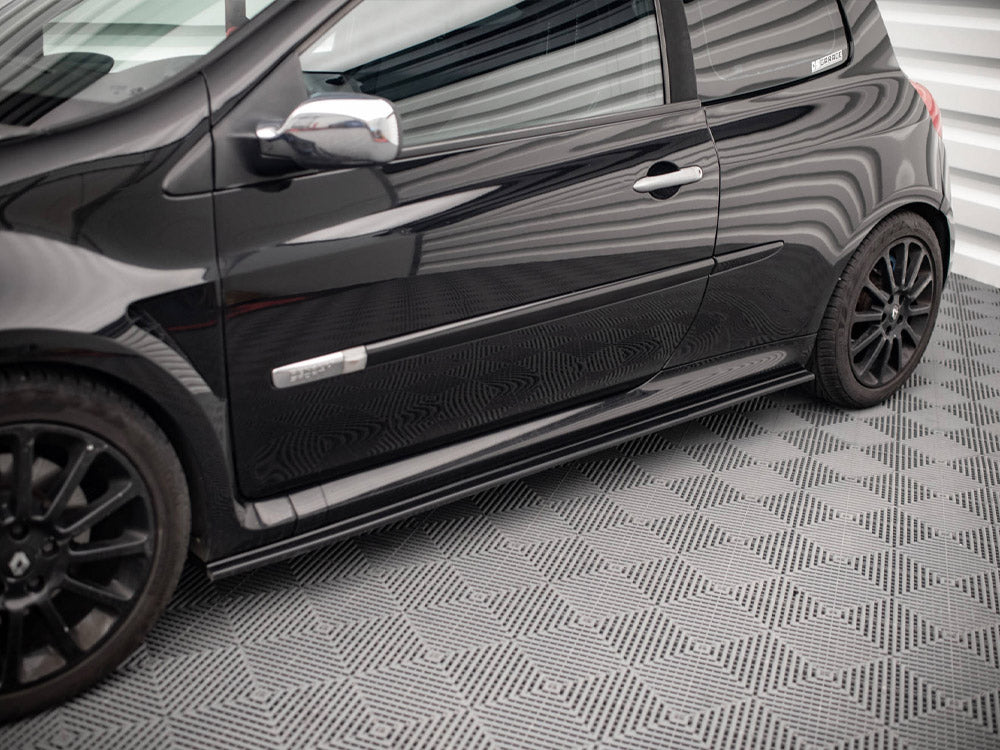 Maxton Design Side Skirts Diffusers Renault Clio Mk3 Rs (2006-2012) - Wayside Performance 