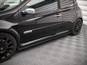 Maxton Design Side Skirts Diffusers Renault Clio Mk3 Rs (2006-2012) - Wayside Performance 