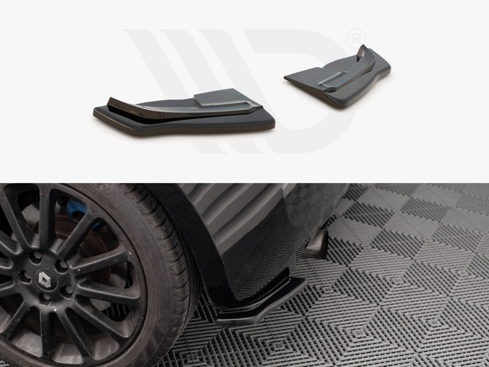 Maxton Design Rear Side Splitters Renault Clio Mk3 Rs (2006-2009) - Wayside Performance
