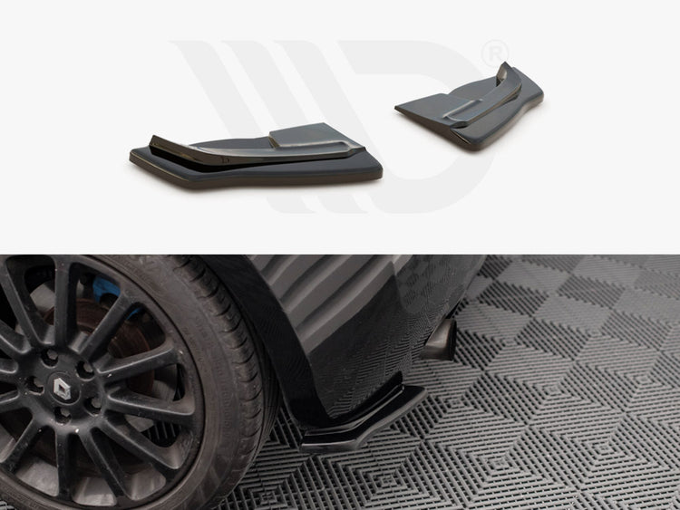 Maxton Design Rear Side Splitters Renault Clio Mk3 Rs (2006-2009) - Wayside Performance 