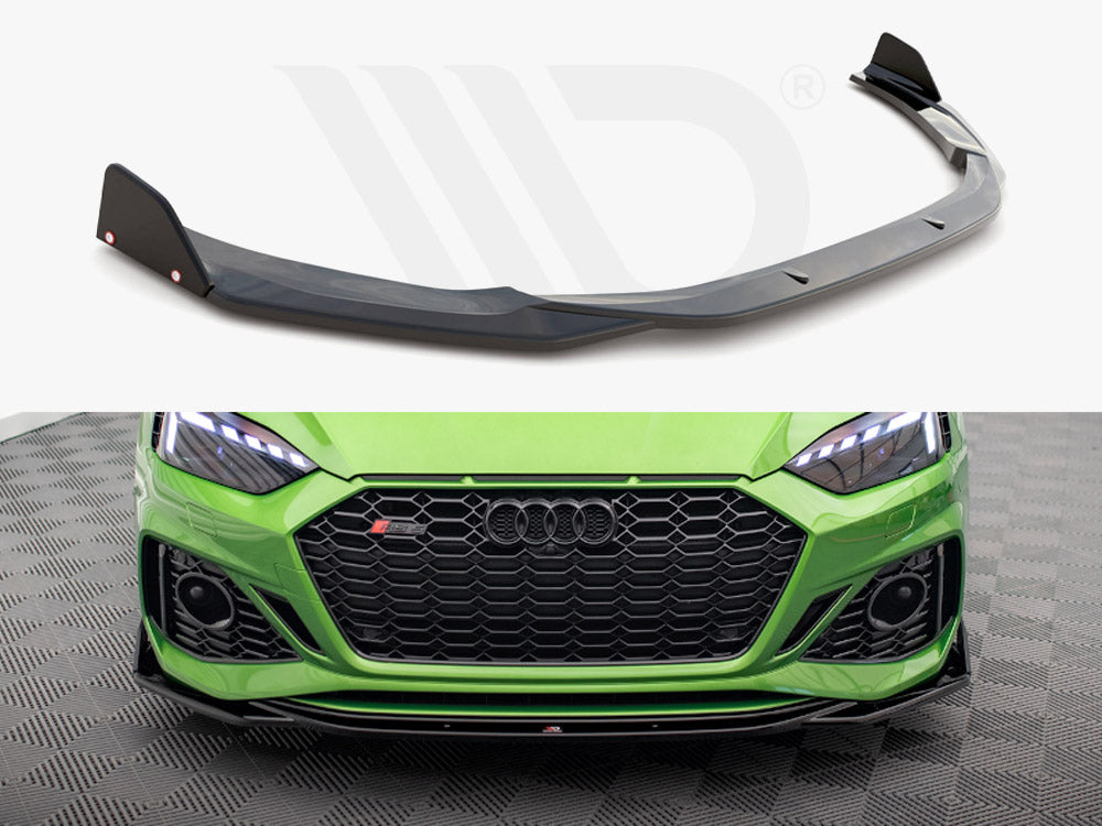 Front Splitter V.1 + Flaps Audi Rs5 F5 Facelift - Wayside Performance