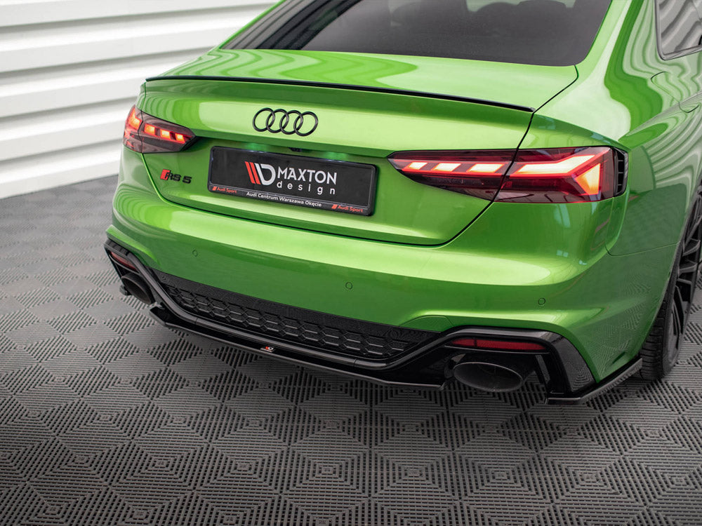 Central Rear Splitter Audi Rs5 F5 Facelift - Wayside Performance 