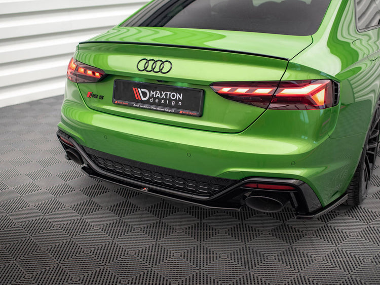 Central Rear Splitter Audi Rs5 F5 Facelift - Wayside Performance 