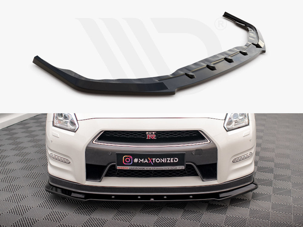 Front Splitter Nissan Gtr R35 Facelift - Wayside Performance 