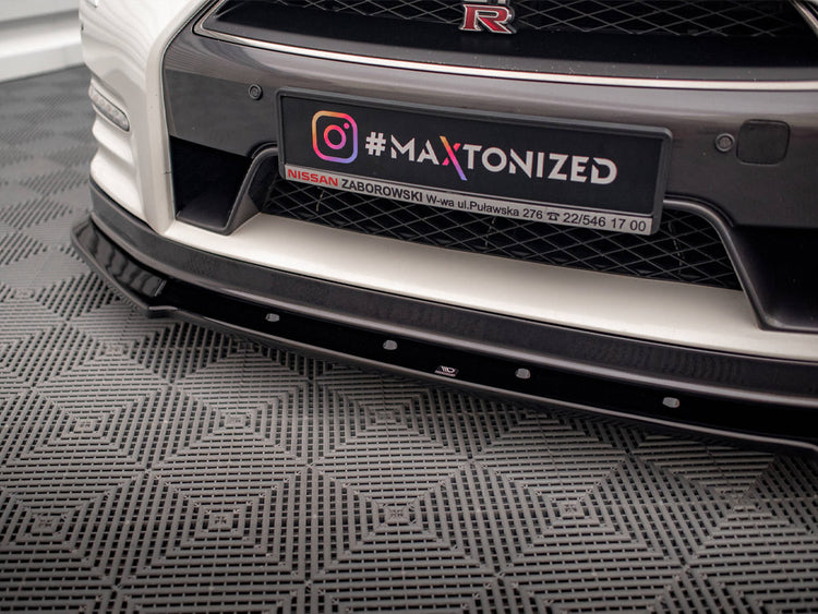 Front Splitter Nissan Gtr R35 Facelift - Wayside Performance 