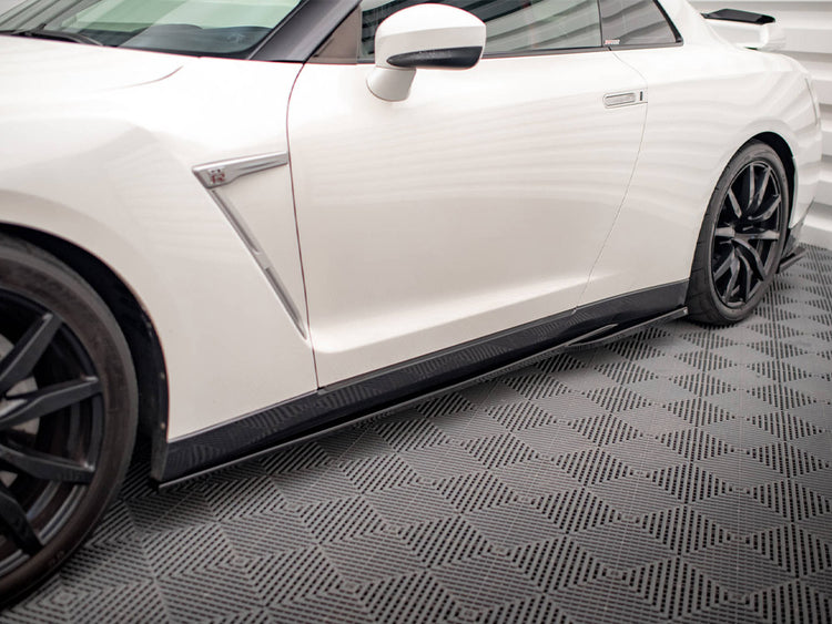 Side Skirts Diffusers Nissan Gtr R35 Facelift - Wayside Performance 